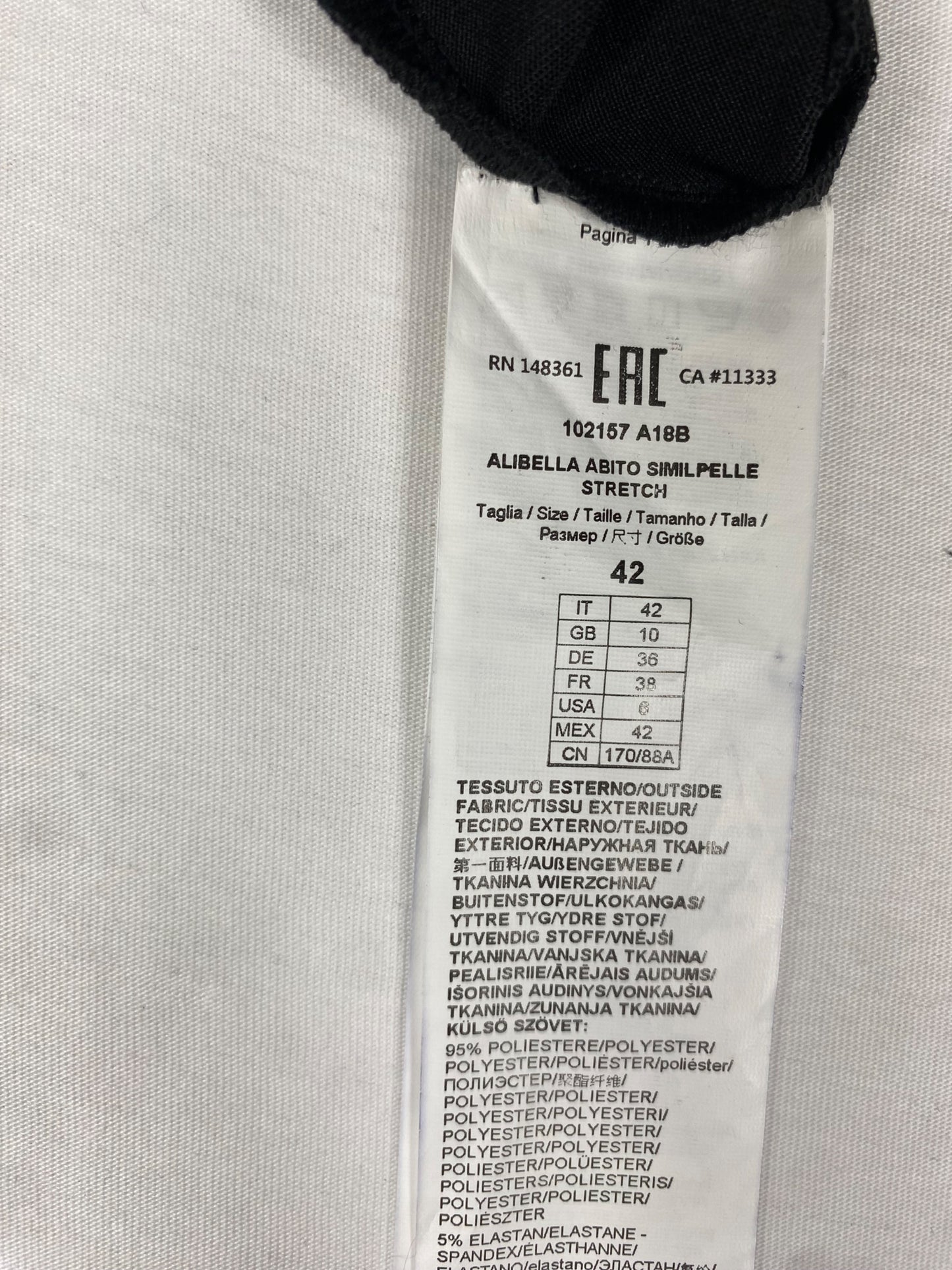 Abito Pinko 42 Nero