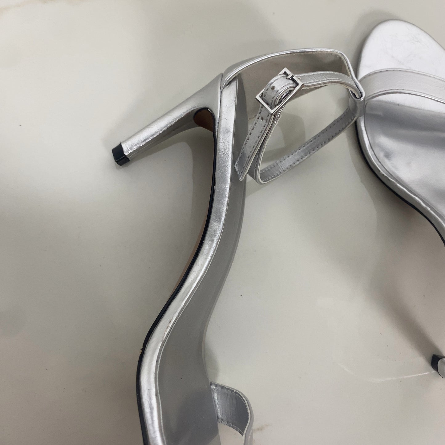 Tacchi Topshop 39 Argento