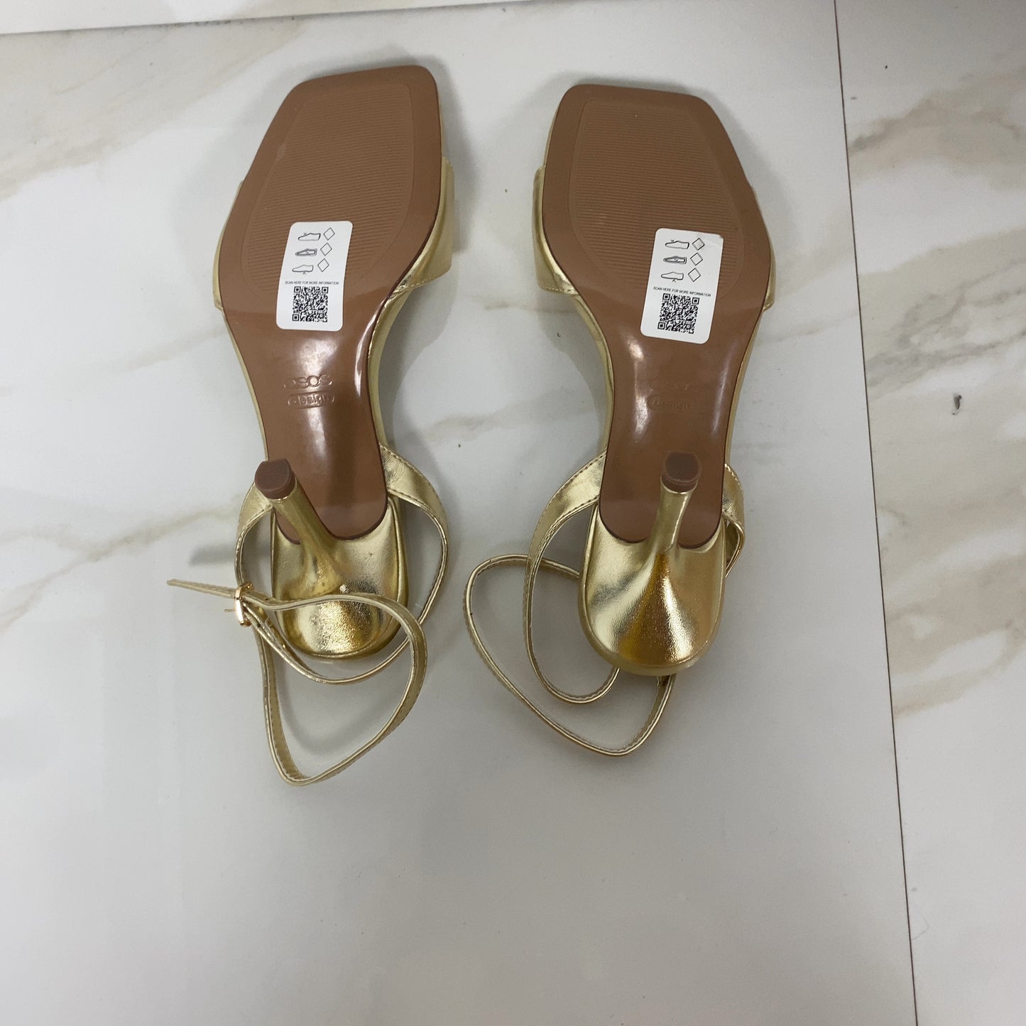 Tacchi Asos 38 Oro