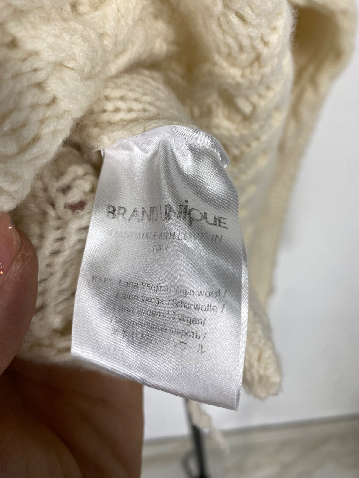 Maglieria Brand unique Unica Crema