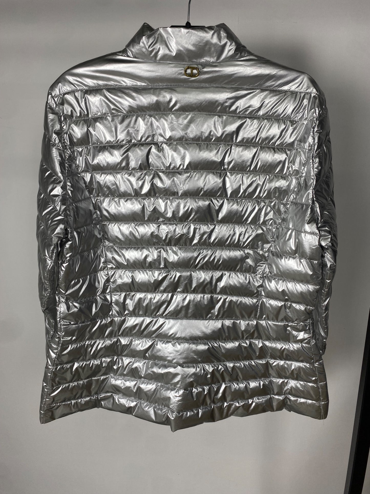 Piumino Twinset 42 Argento