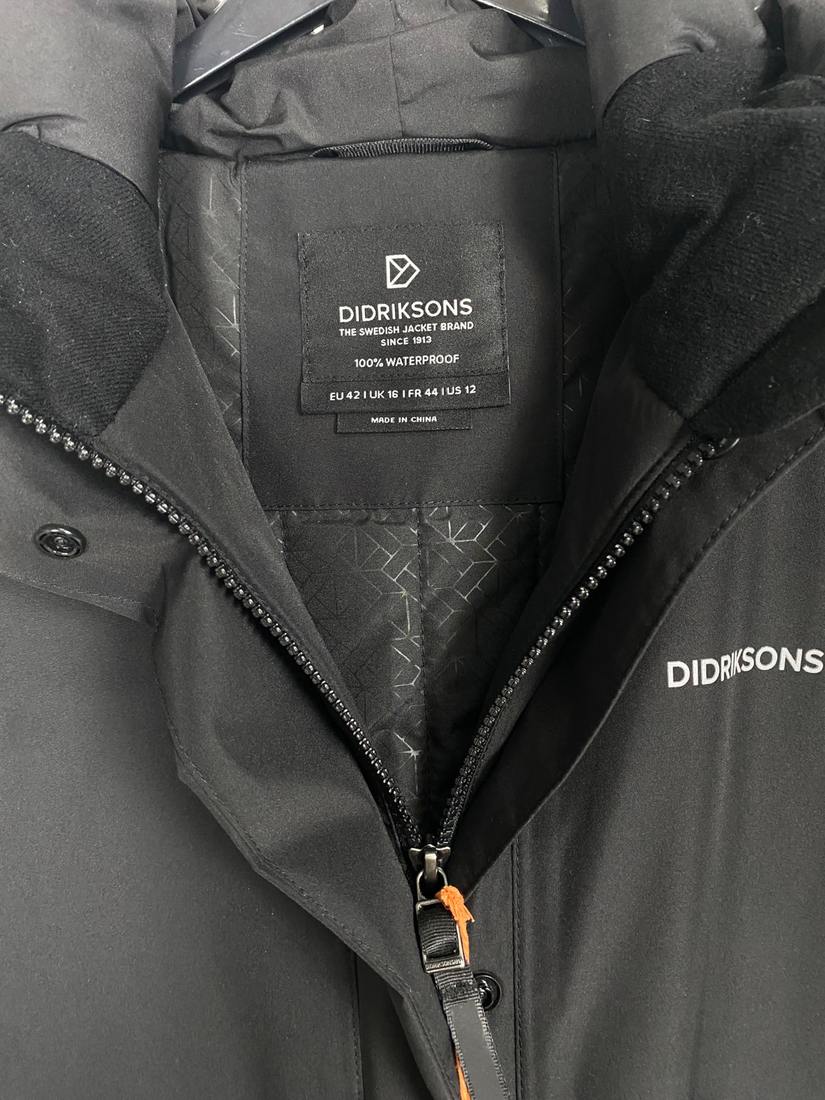 Giubbotti Didriksons 42 Nero