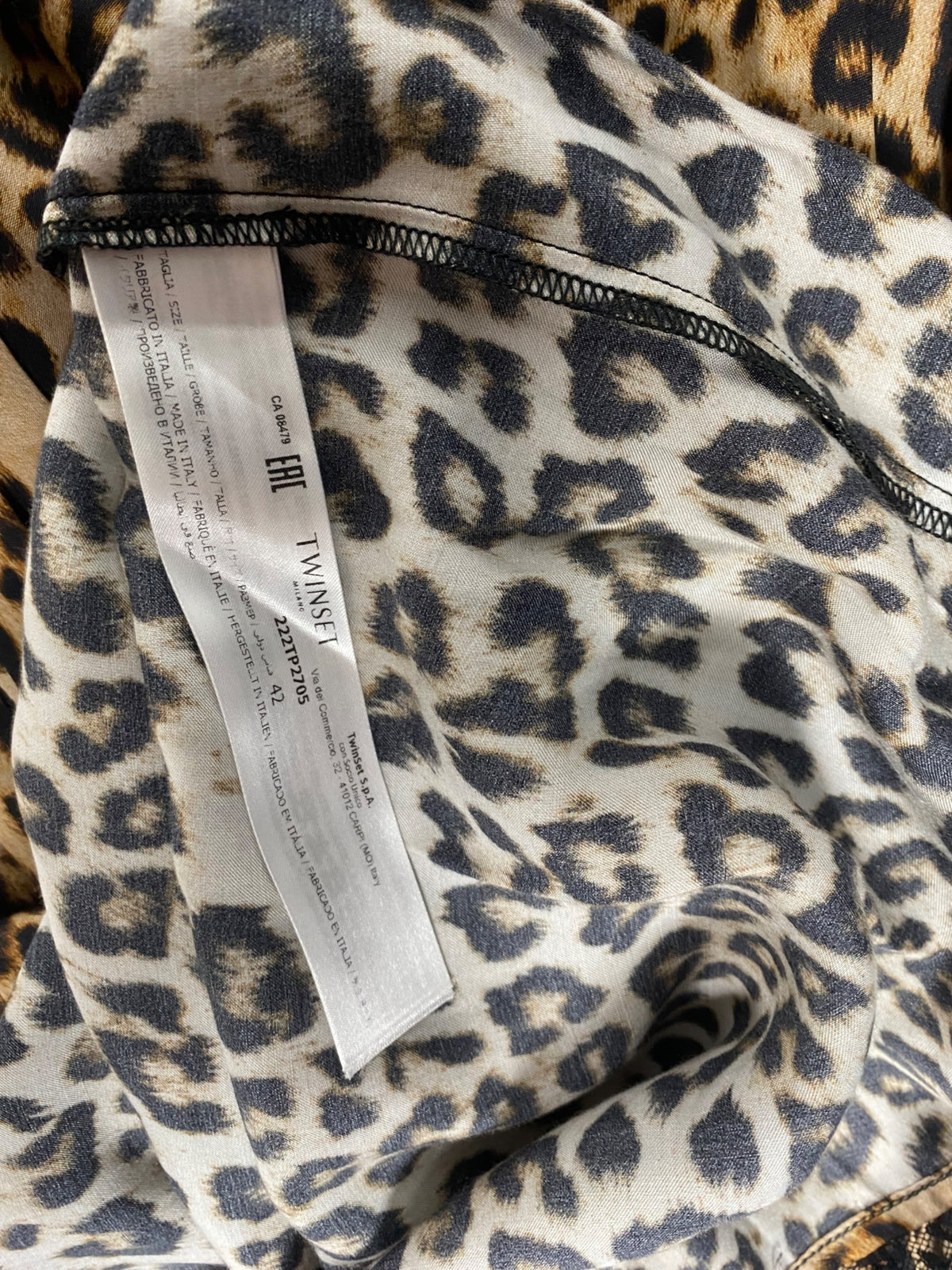 Abito Twinset 42 Animalier