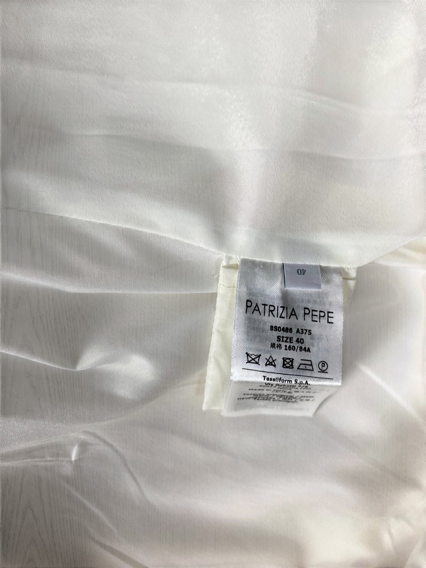 Giacca Patrizia Pepe 40 Crema