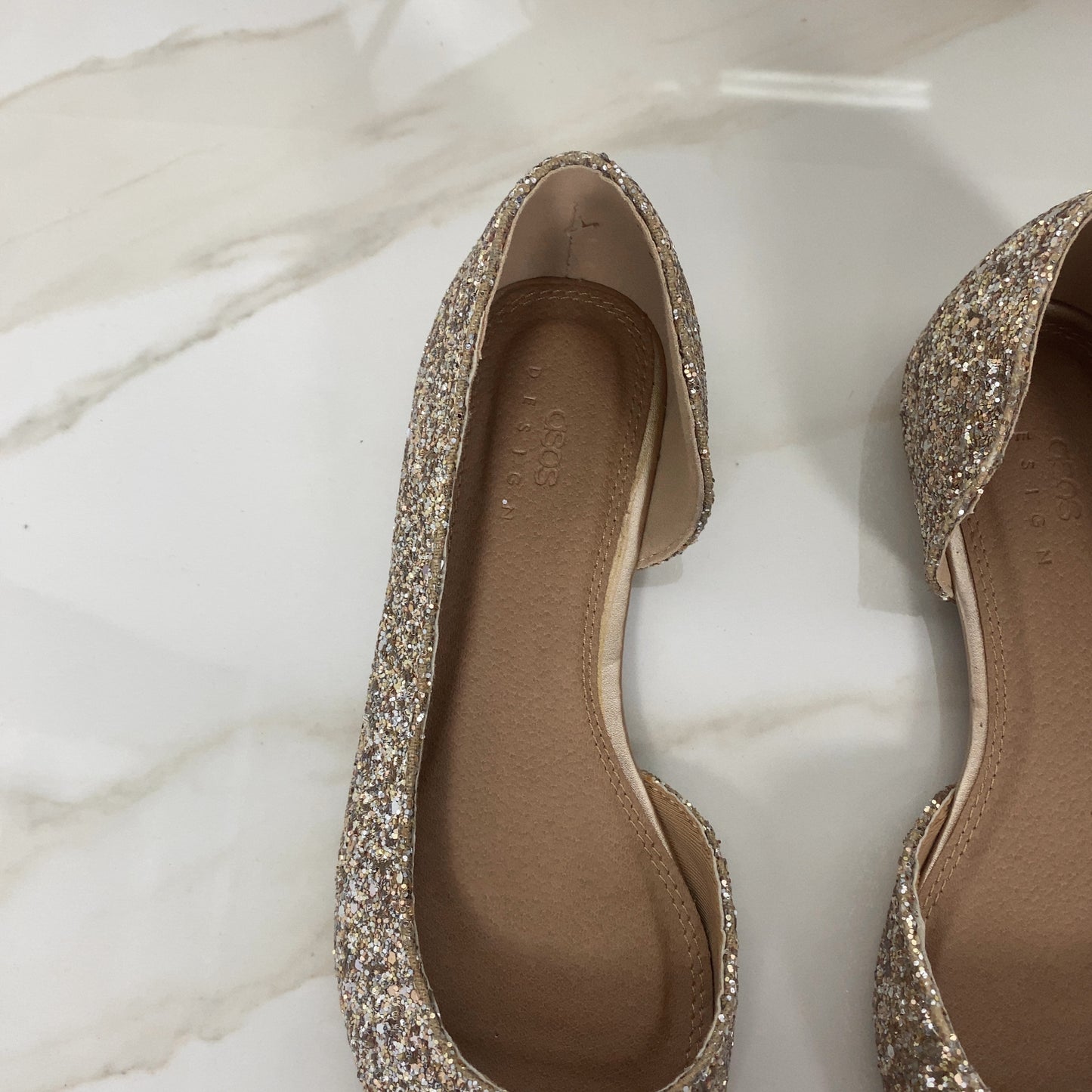 Ballerine Asos 37 Oro