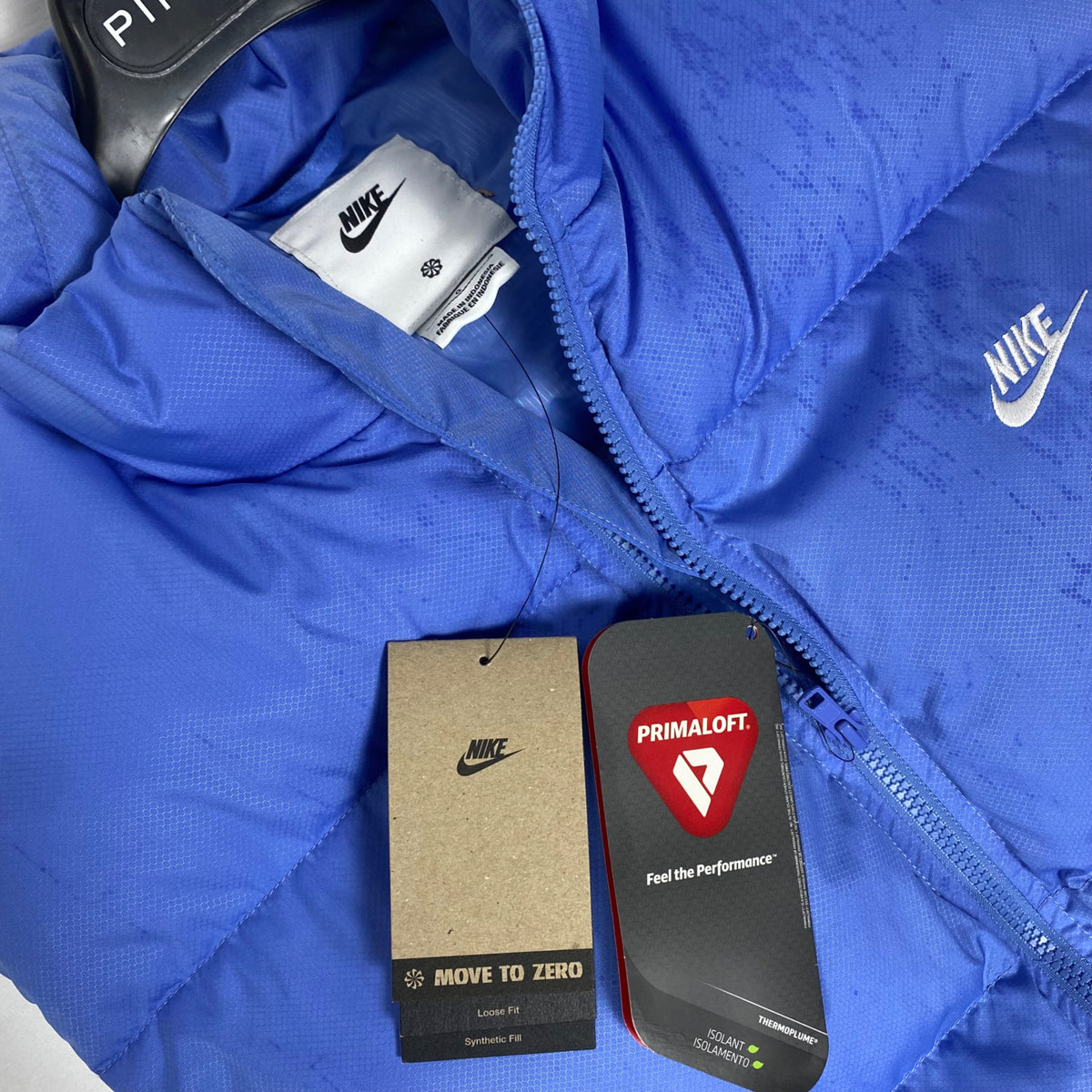 Smanicato Nike L Azzurro