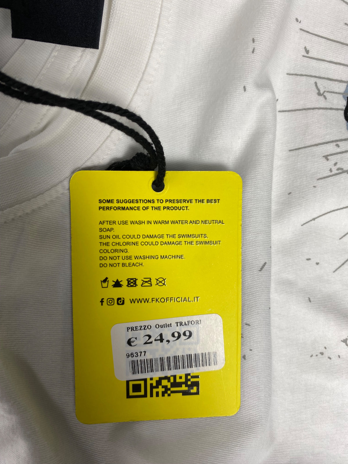 Top F**K active XL Bianco