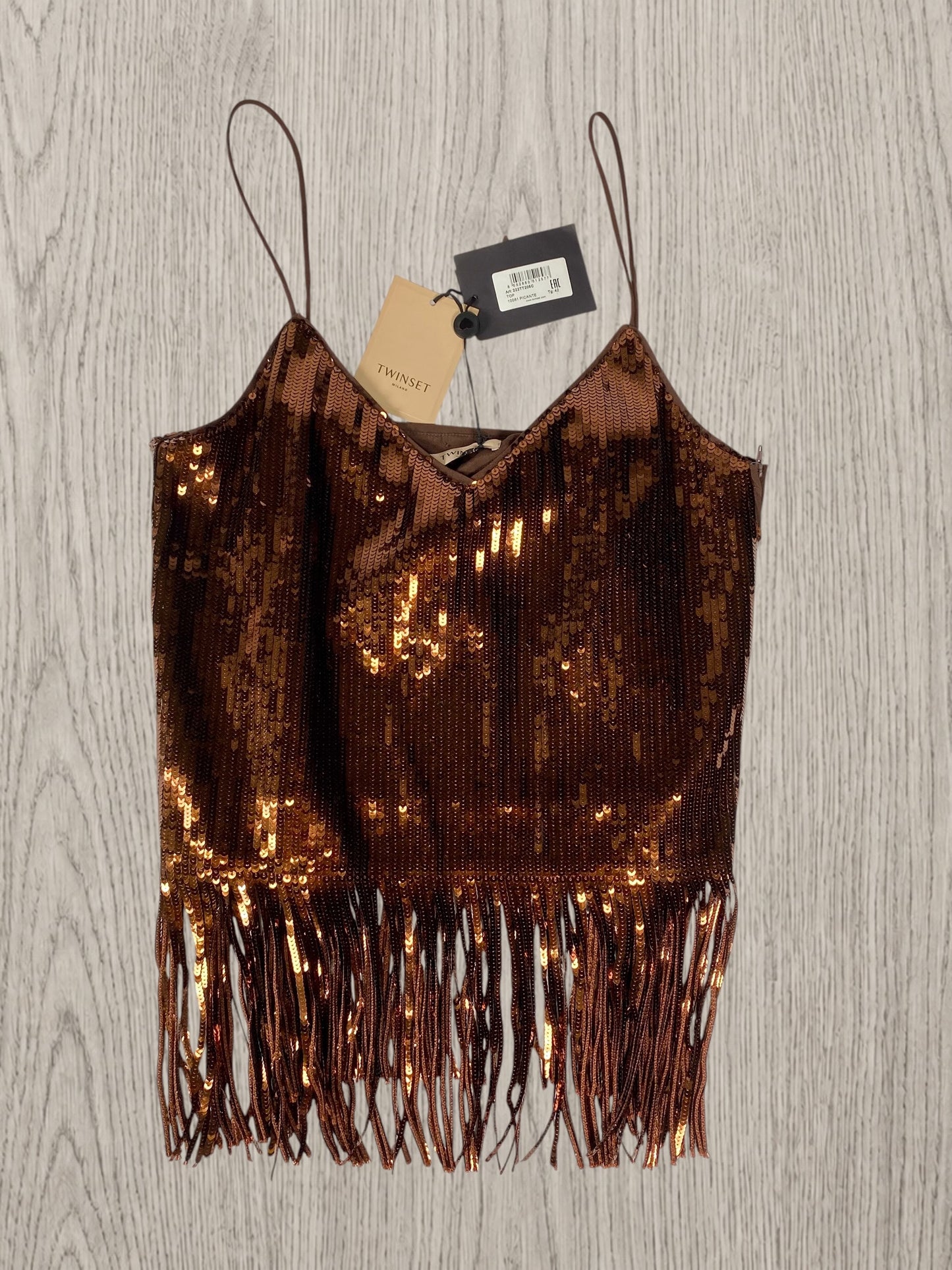 Top Twinset 42 Marrone