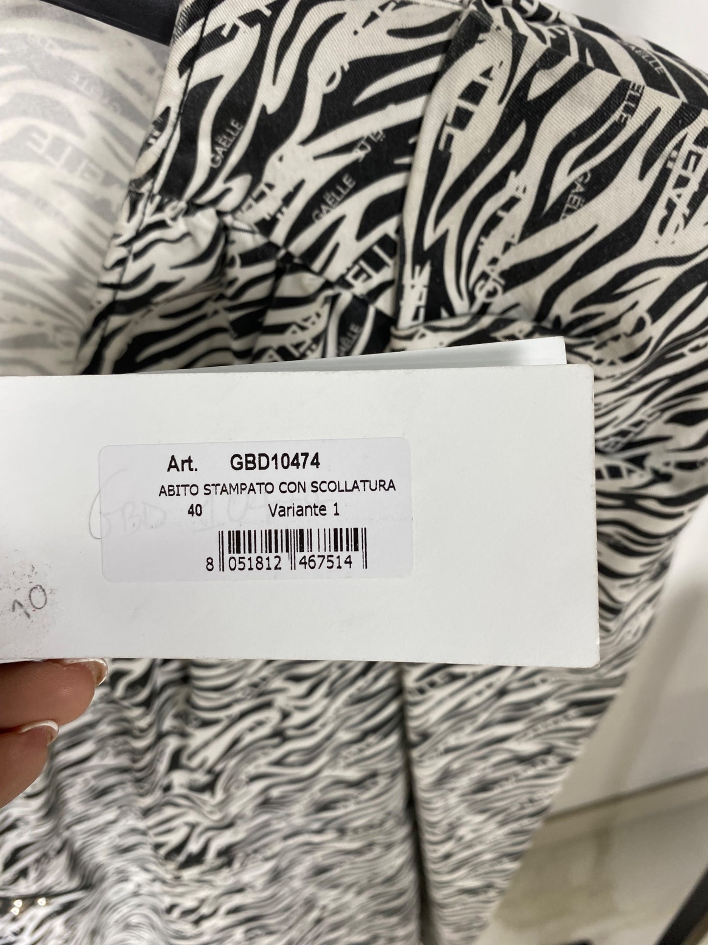 Abito Gaelle 40 Multicolore