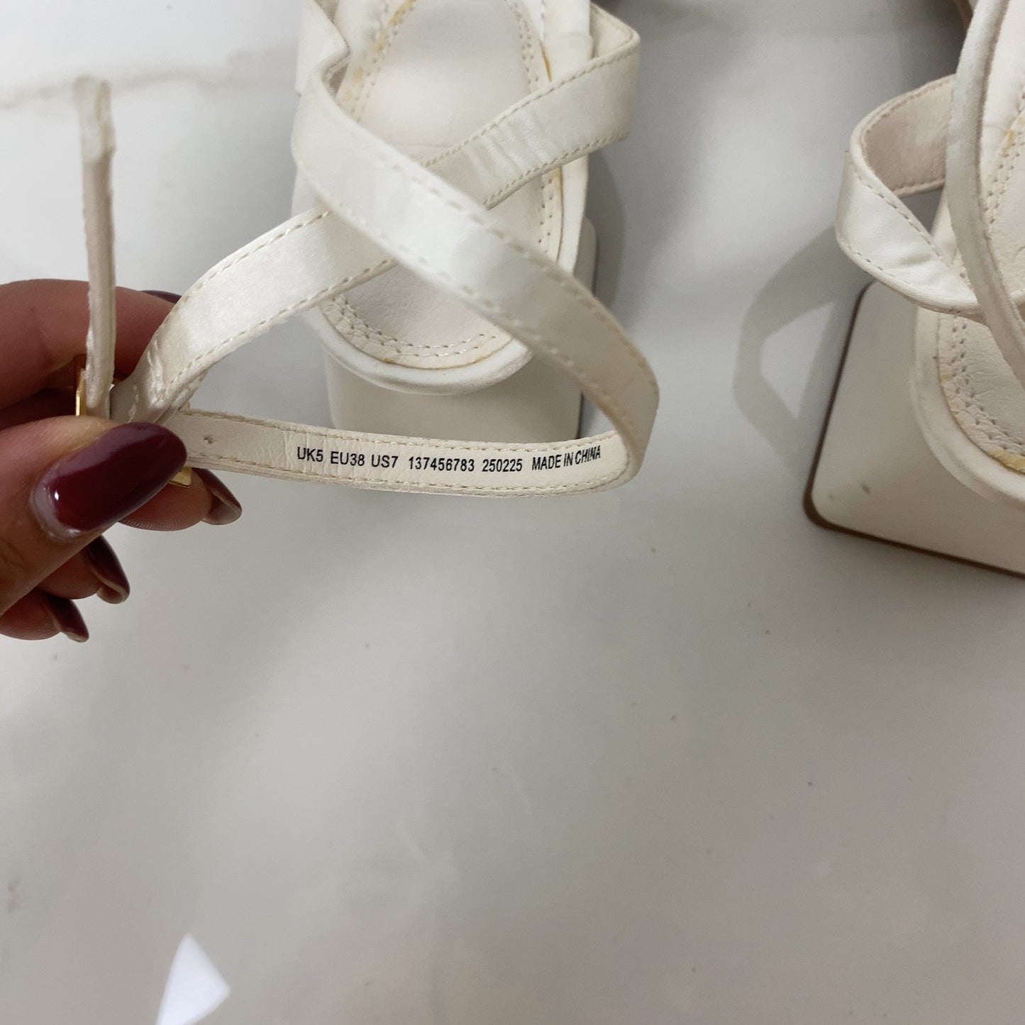 Sandali Asos 38 Bianco