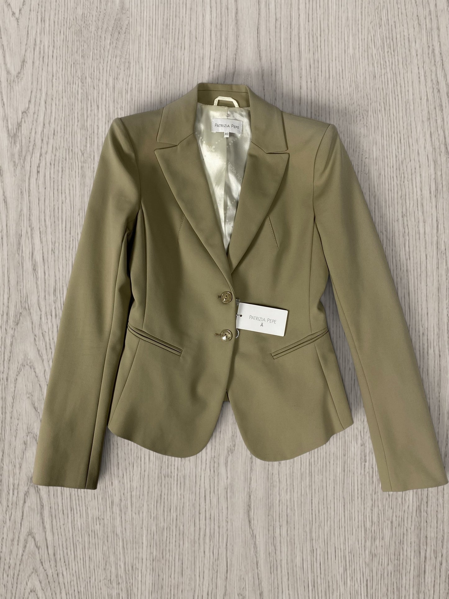 Giacca Patrizia Pepe 40 Sabbia