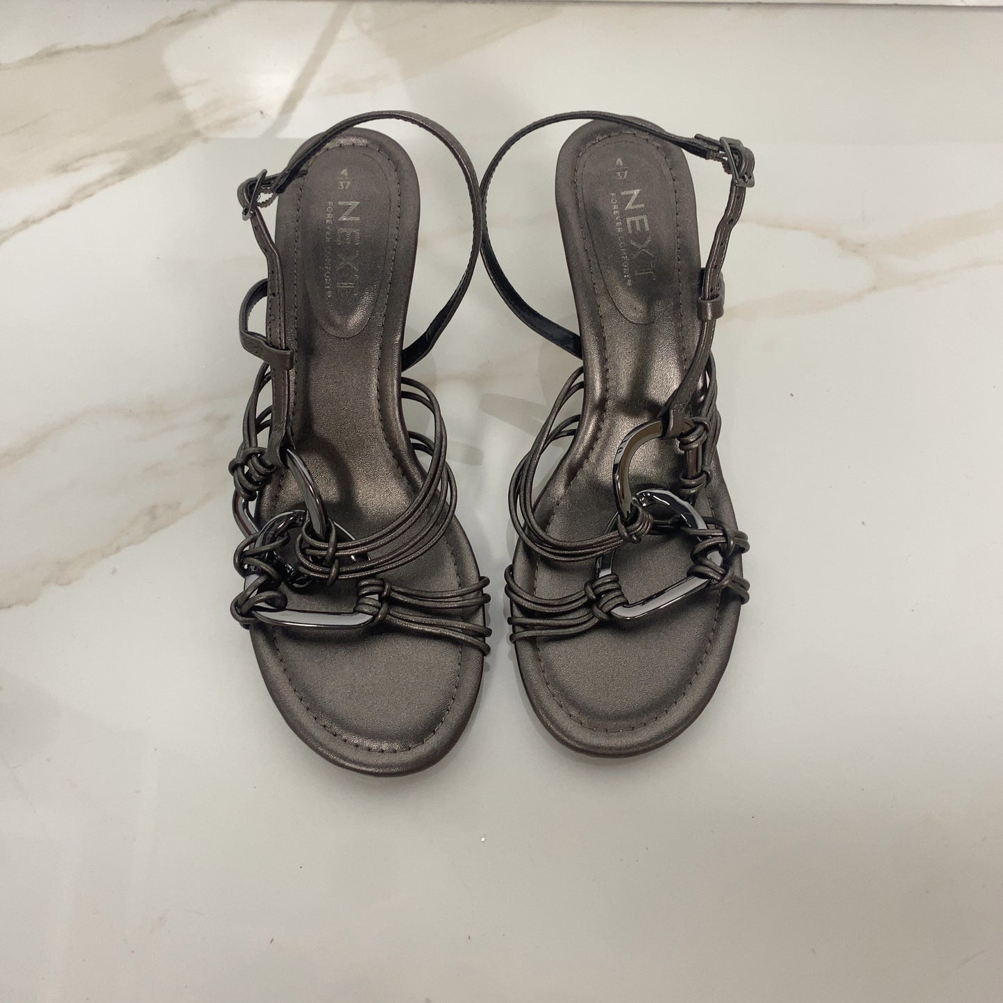 Sandali Next 37 Grigio metallizzato