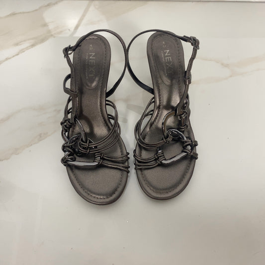 Sandali Next 37 Grigio metallizzato