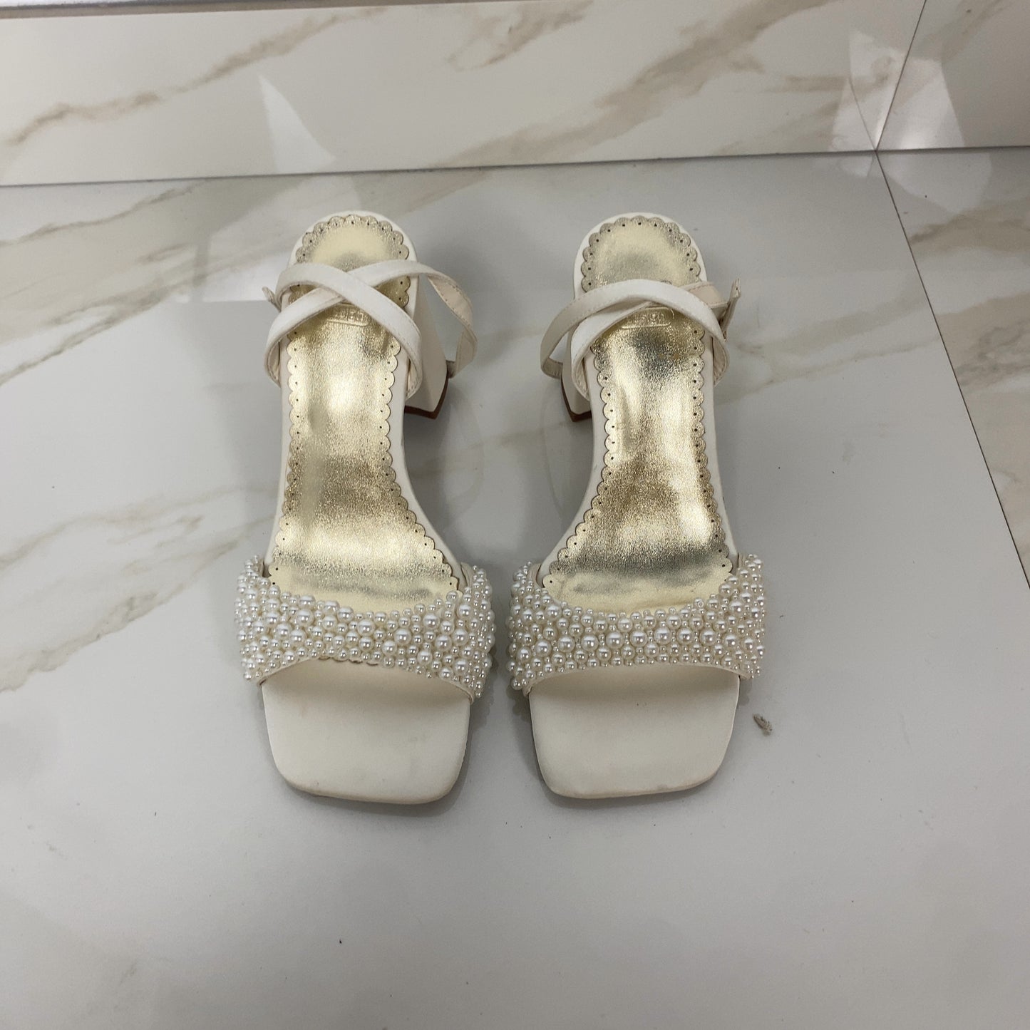 Tacchi Asos 38 Bianco