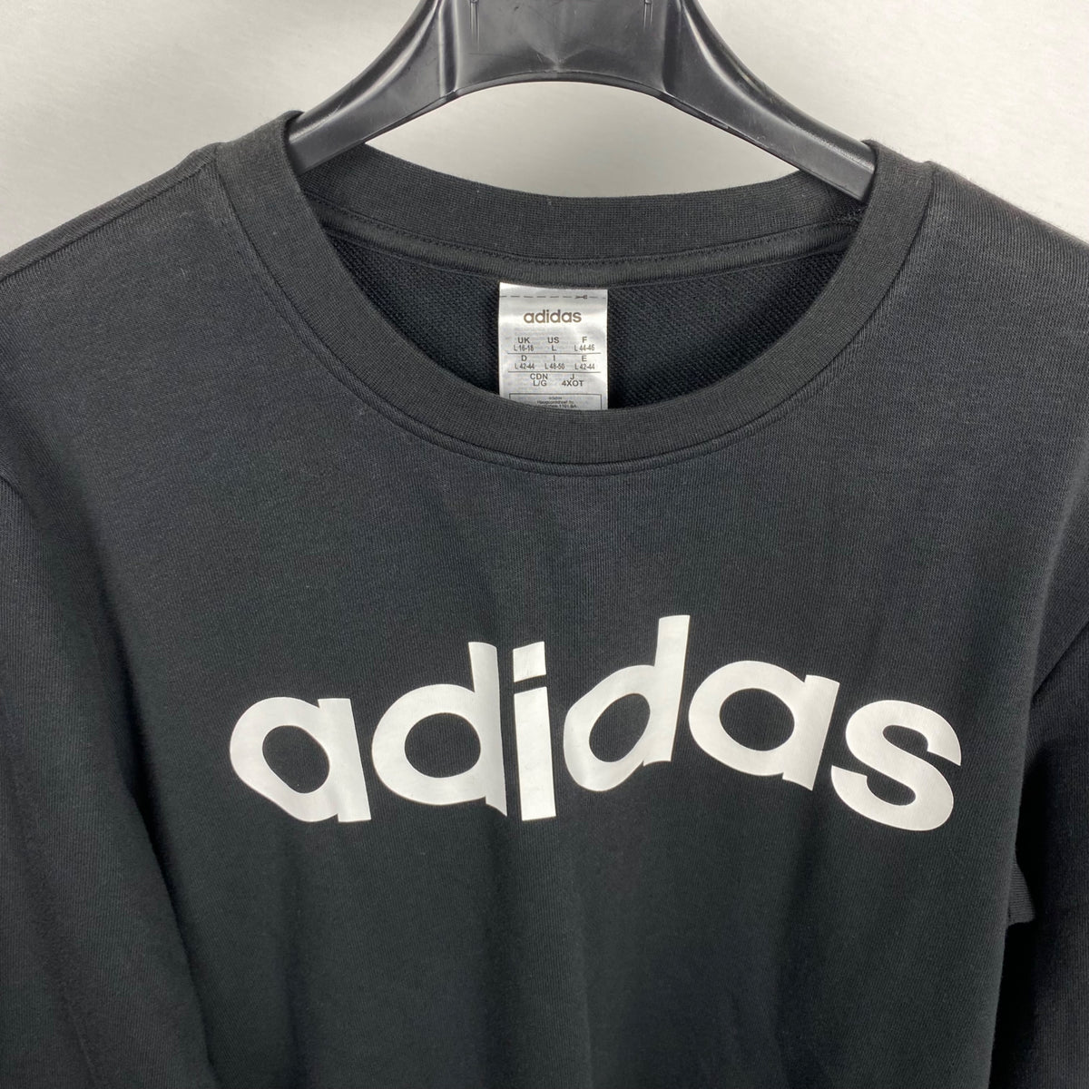 Felpa Adidas L Nero