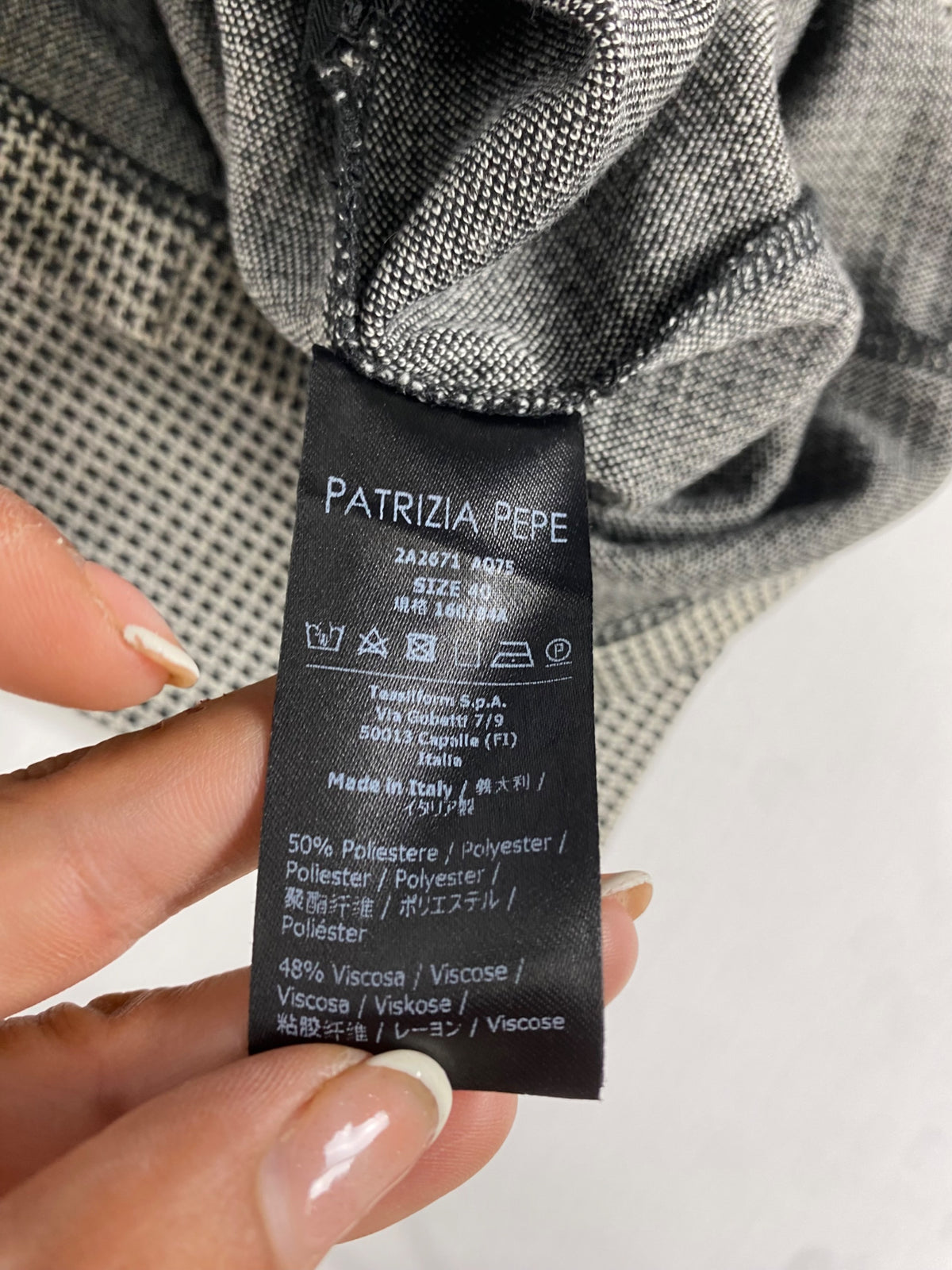 Abito Patrizia Pepe 40 Fantasia