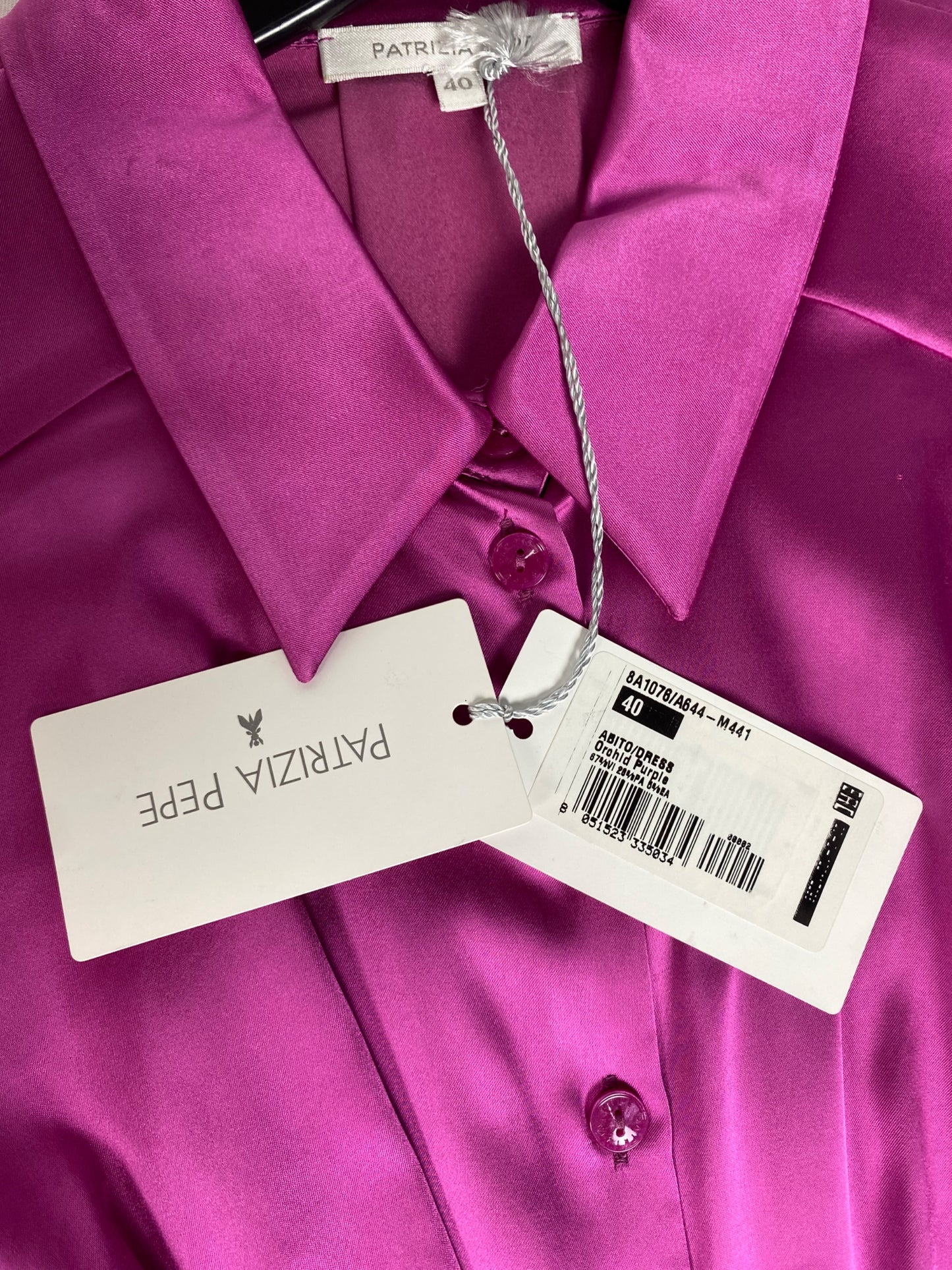 Abito Patrizia Pepe 40 Fucsia
