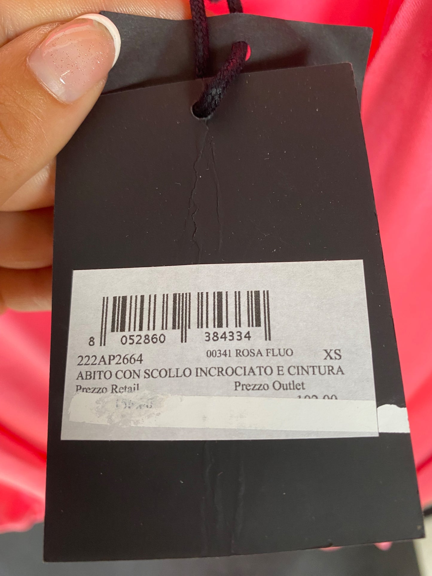 Abito Twinset Acctitude XS Fucsia