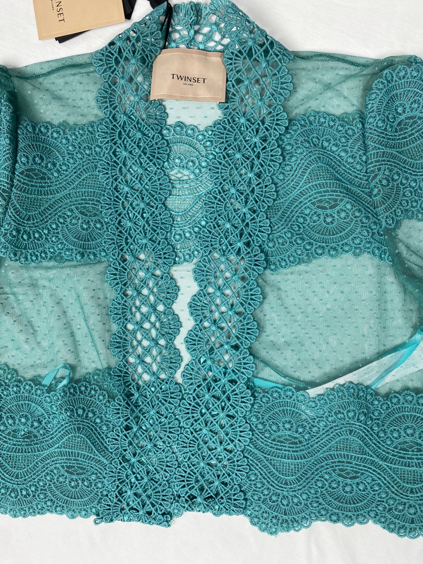 Blusa Twinset 46 Azzurro