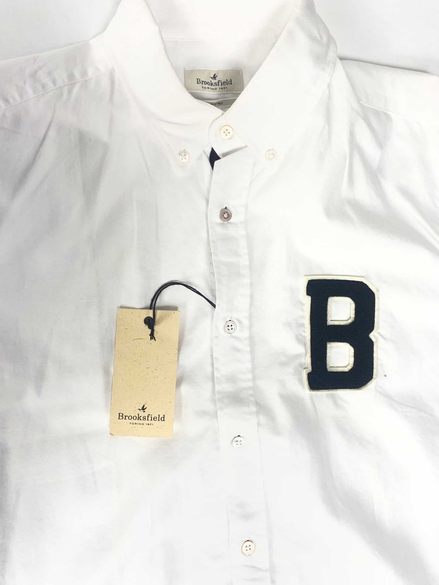 Camicia Brooksfield L Bianco