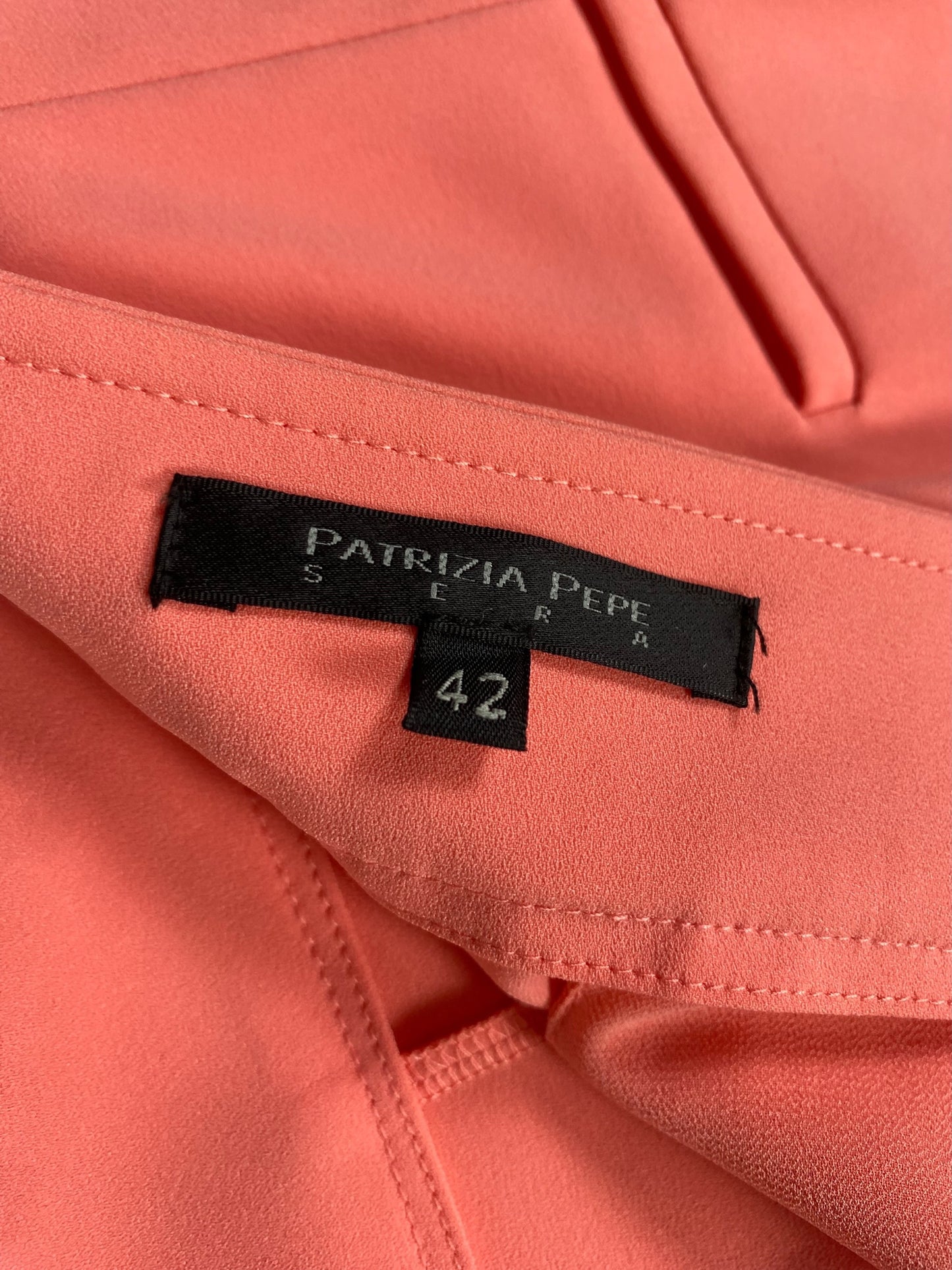 Pantalone Patrizia Pepe 42 Rosa corallo