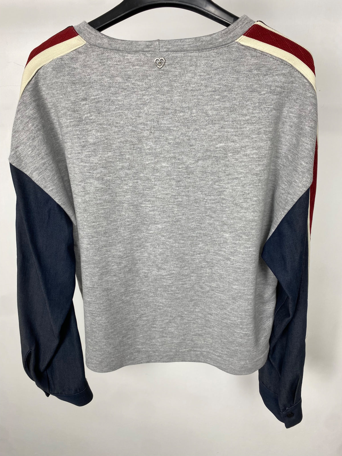 Felpa girocollo PLEASE XS Grigio