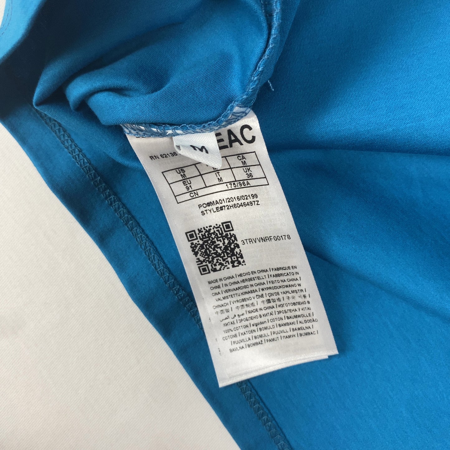 T-shirt MARCIANO M Royal