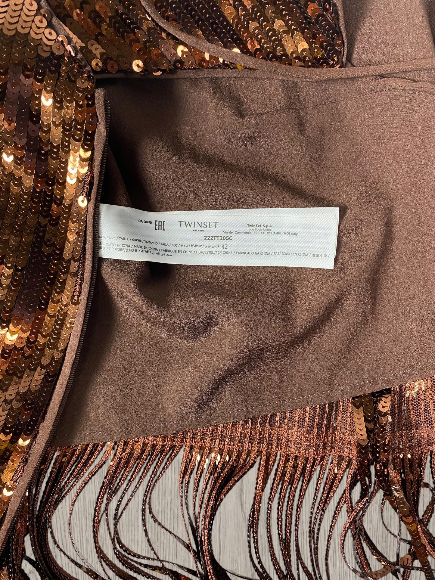 Top Twinset 42 Marrone