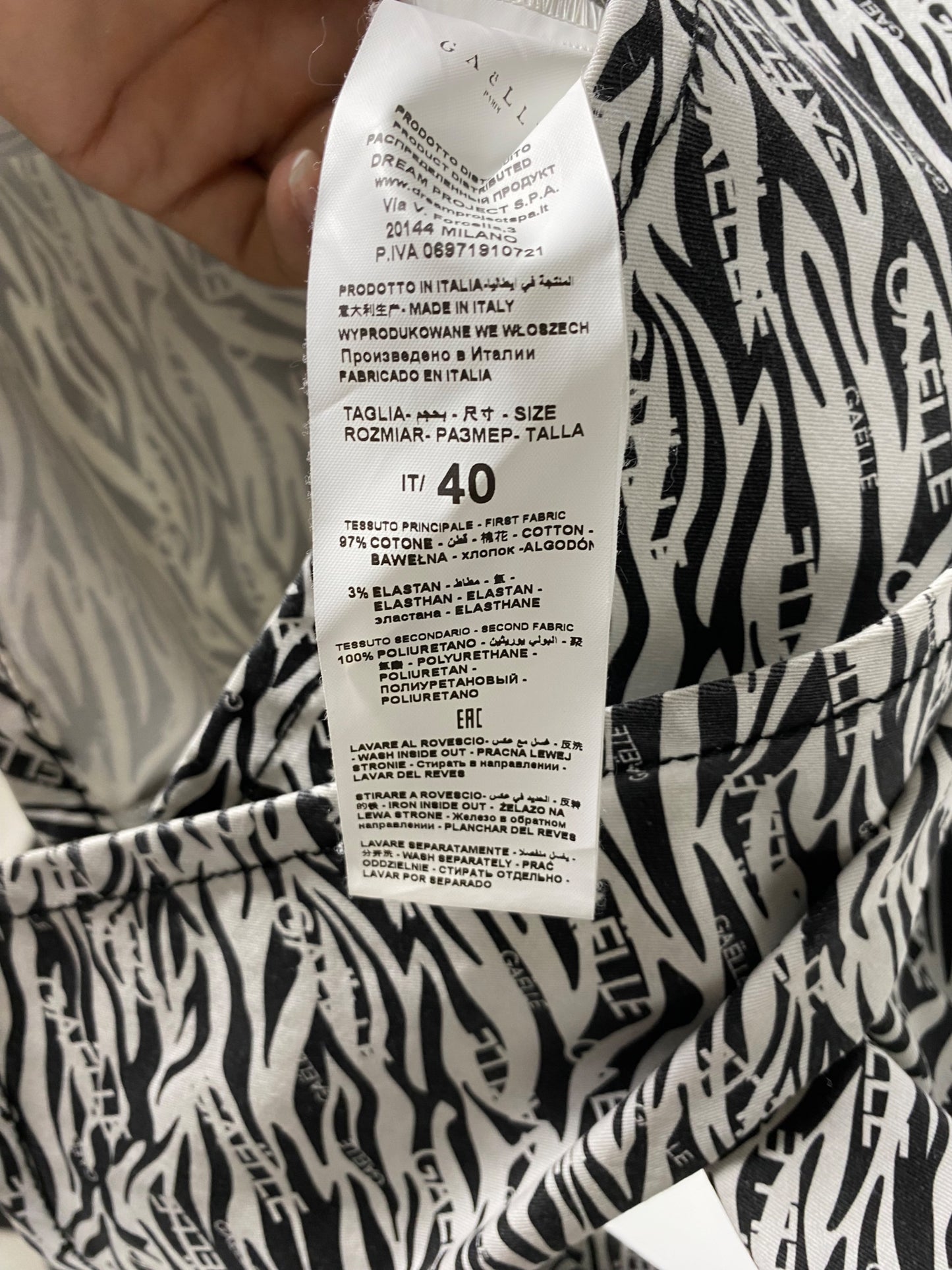 Abito Gaelle 40 Multicolore