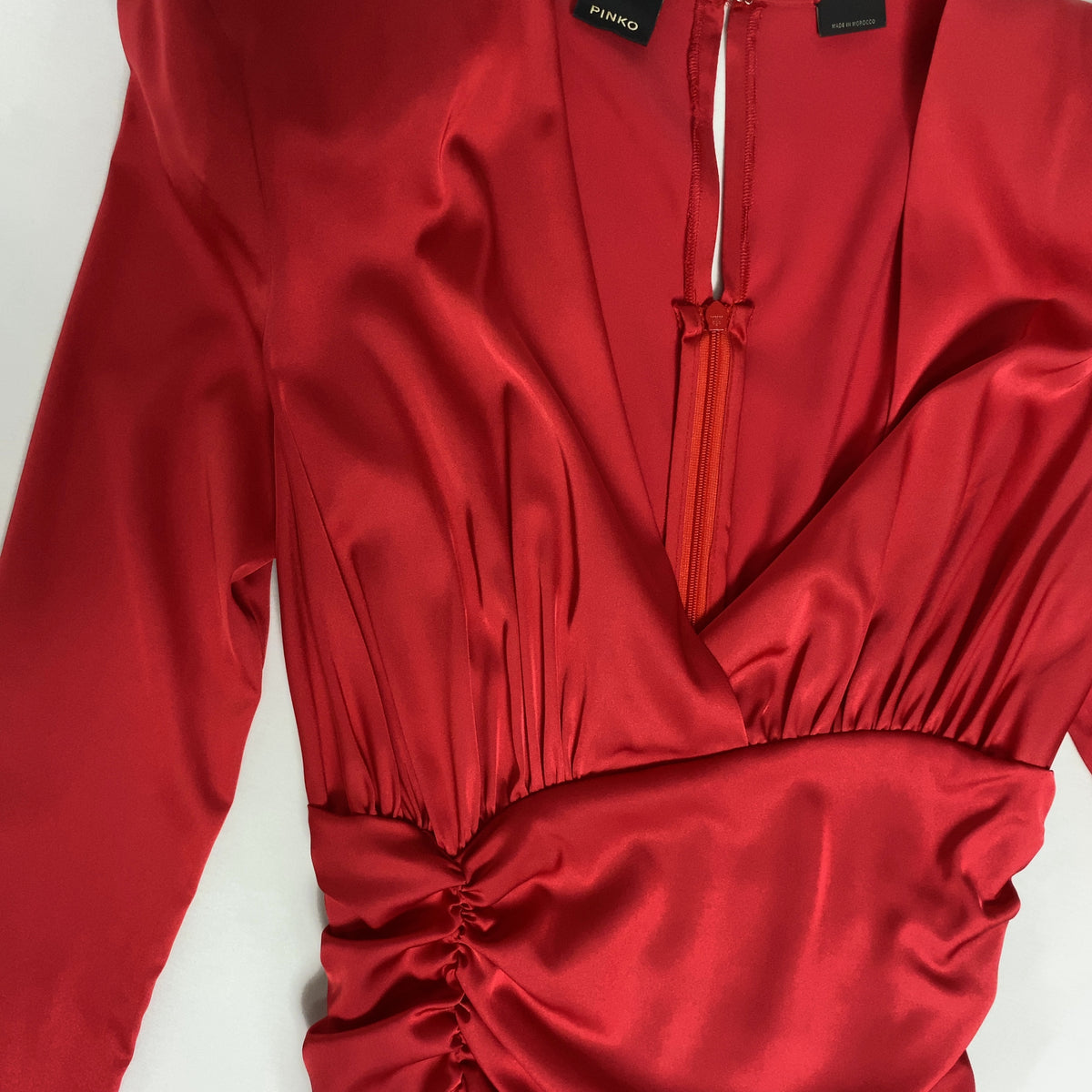 Abito Pinko 38 Rosso