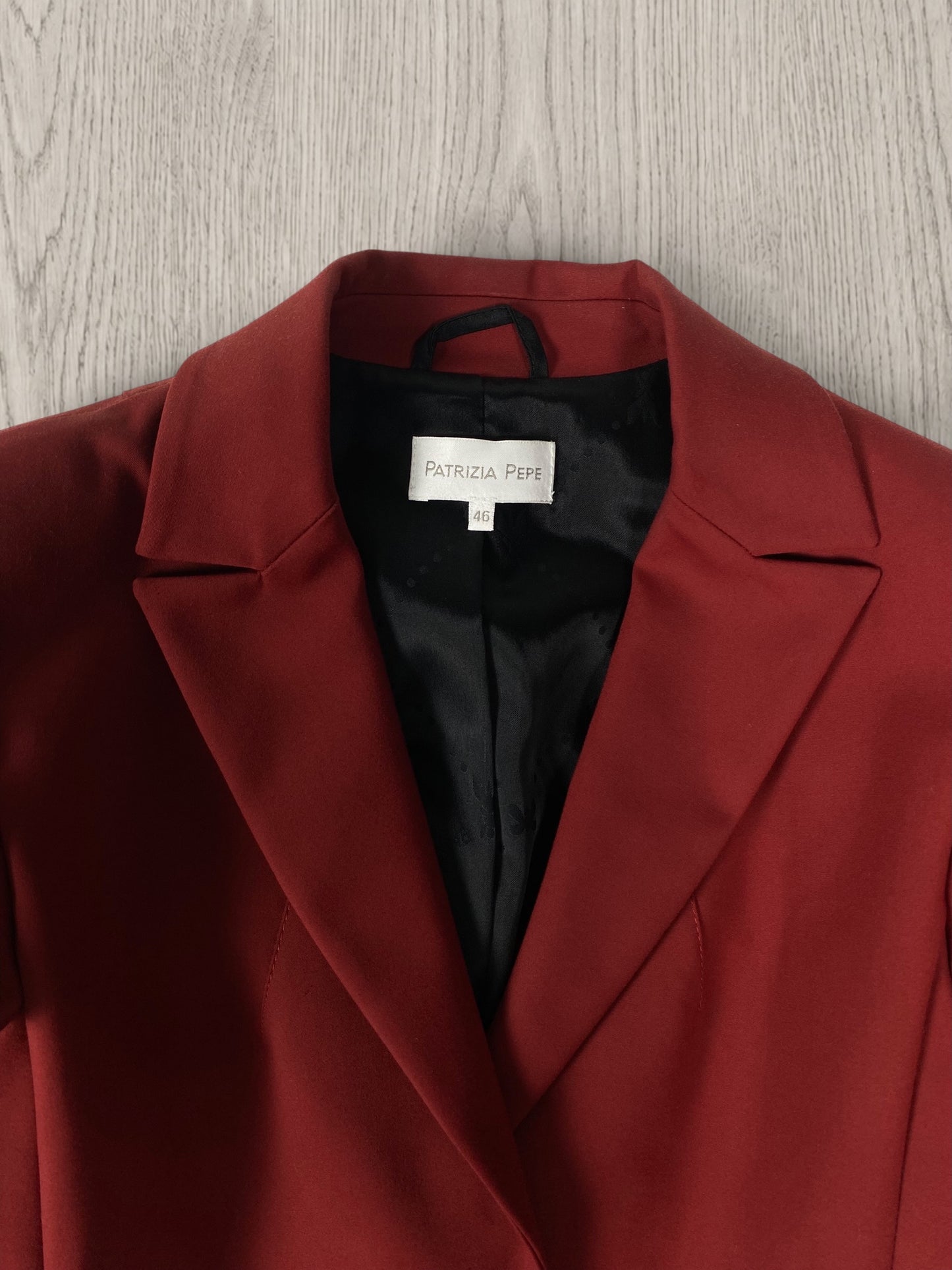 Giacca Patrizia Pepe 46 Bordeaux