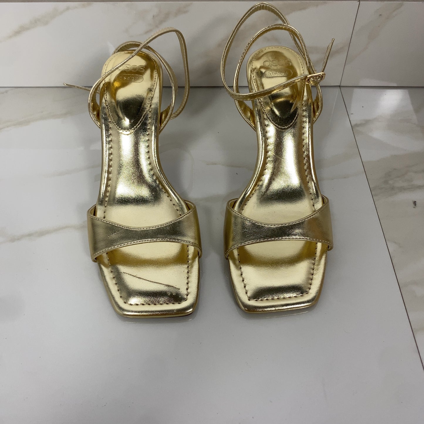 Tacchi Asos 38 Oro