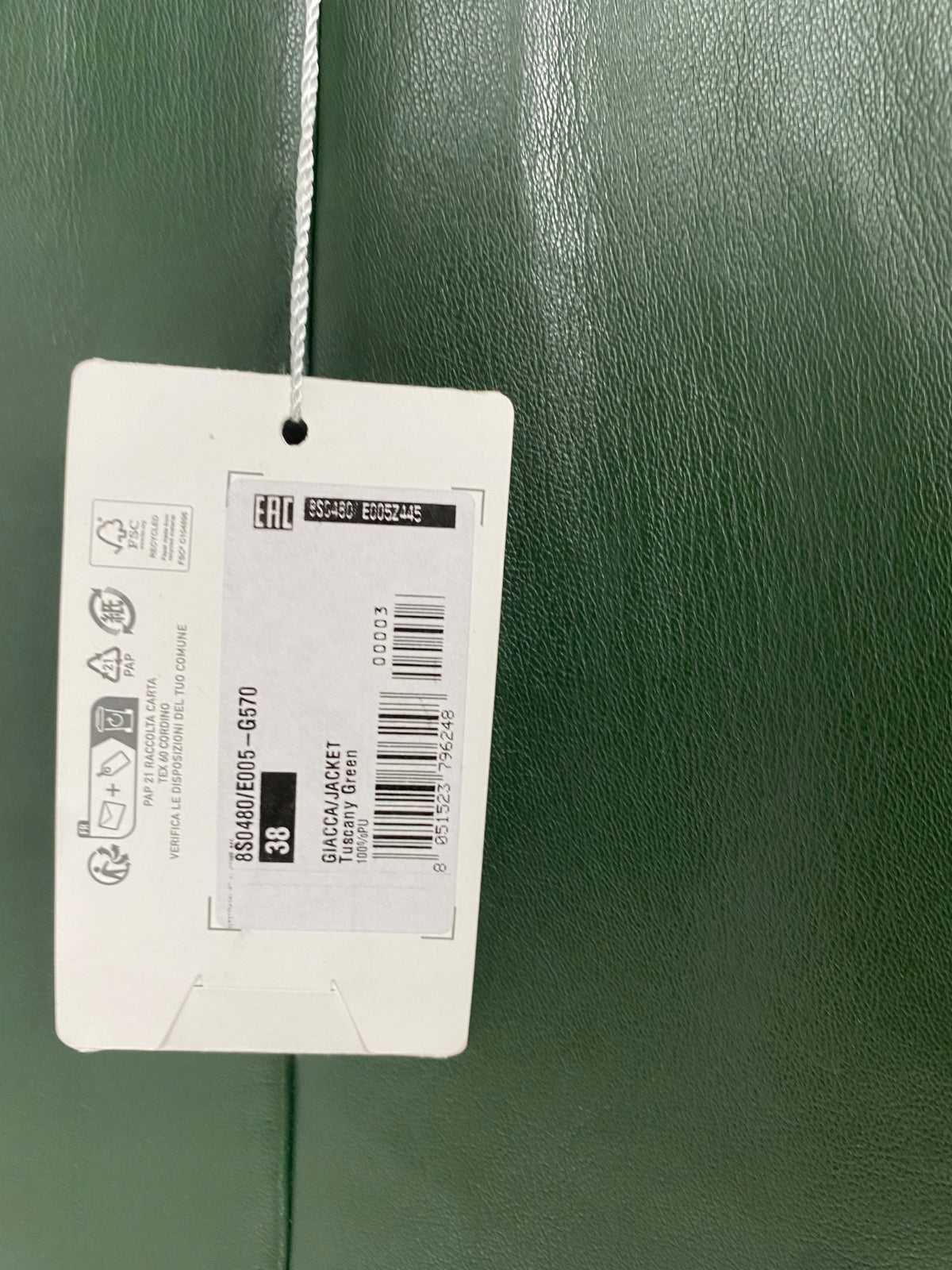 Giacca Patrizia Pepe 38 Verde