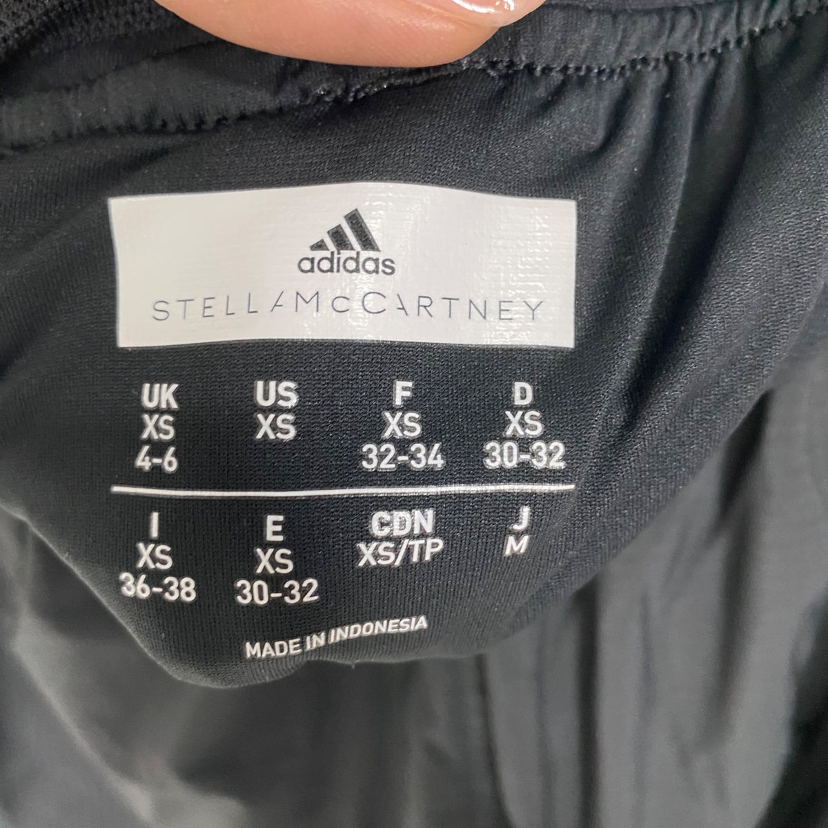 Short Adidas X stella Mccarteny XS Nero