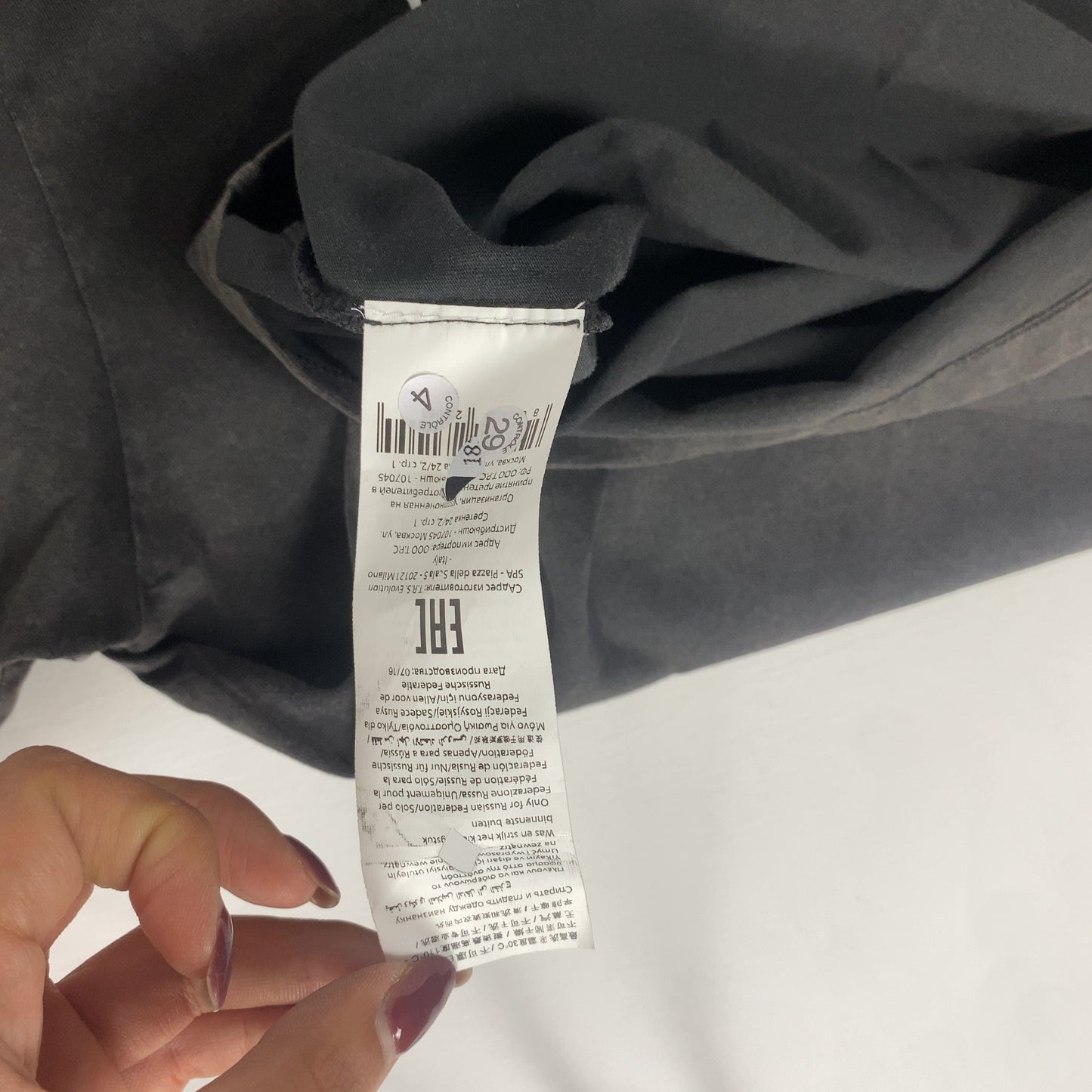 T-shirt Trussardi jeans 3XL Grigio