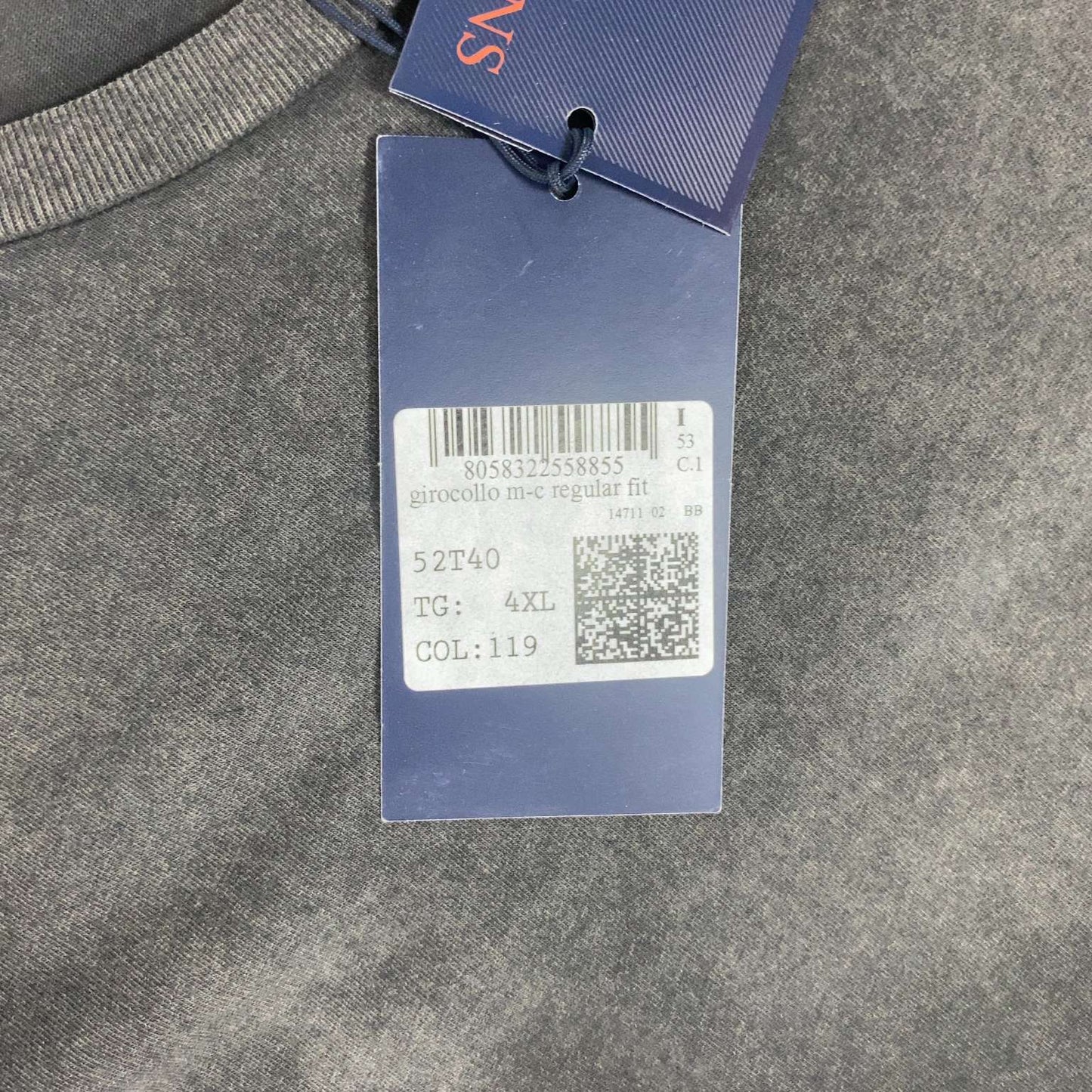 T-shirt Trussardi jeans 4XL Grigio