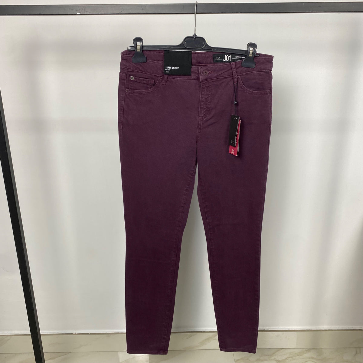 Jeans Armani Exchange 31 R Bordeaux