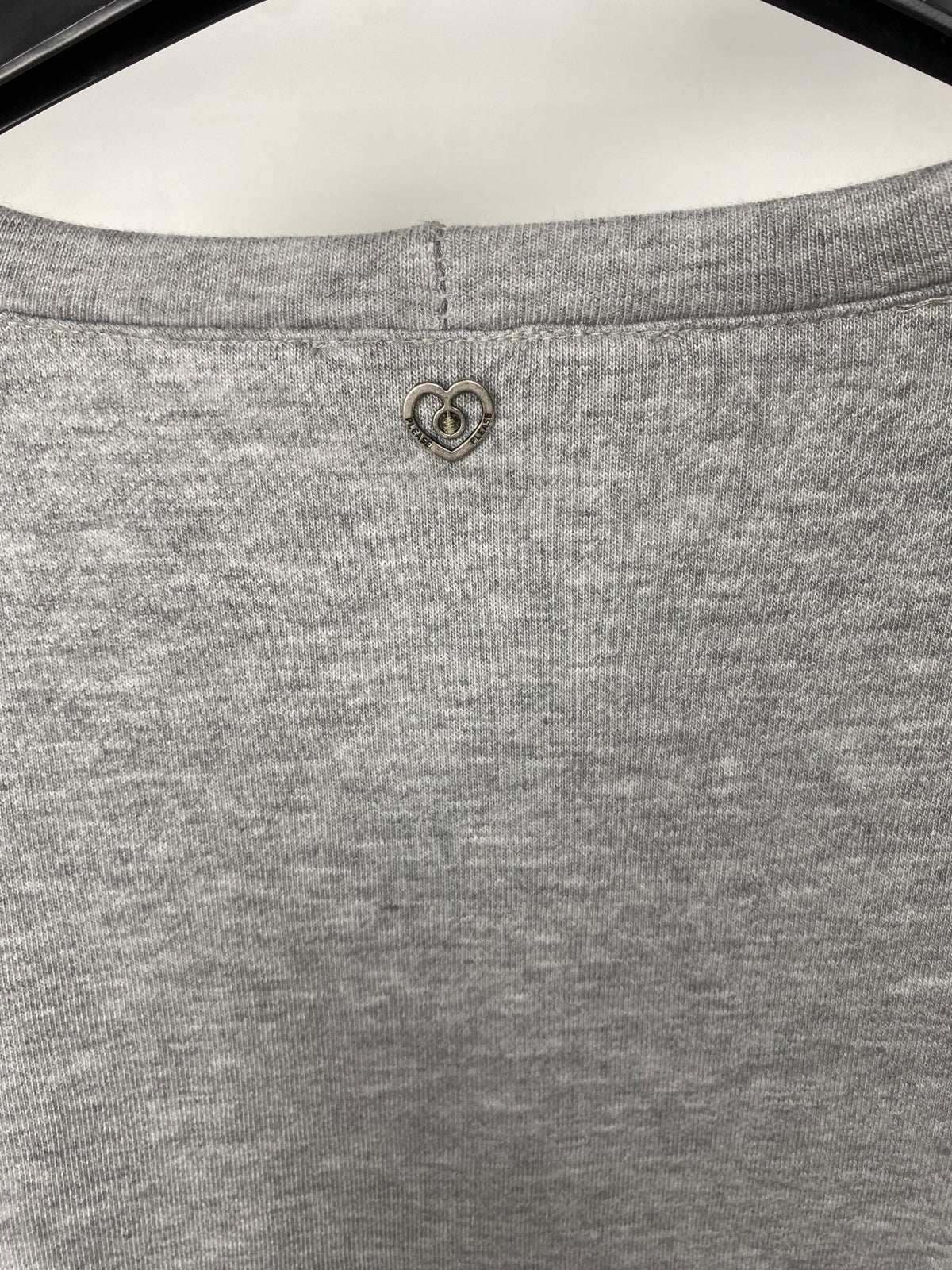Felpa girocollo PLEASE XS Grigio