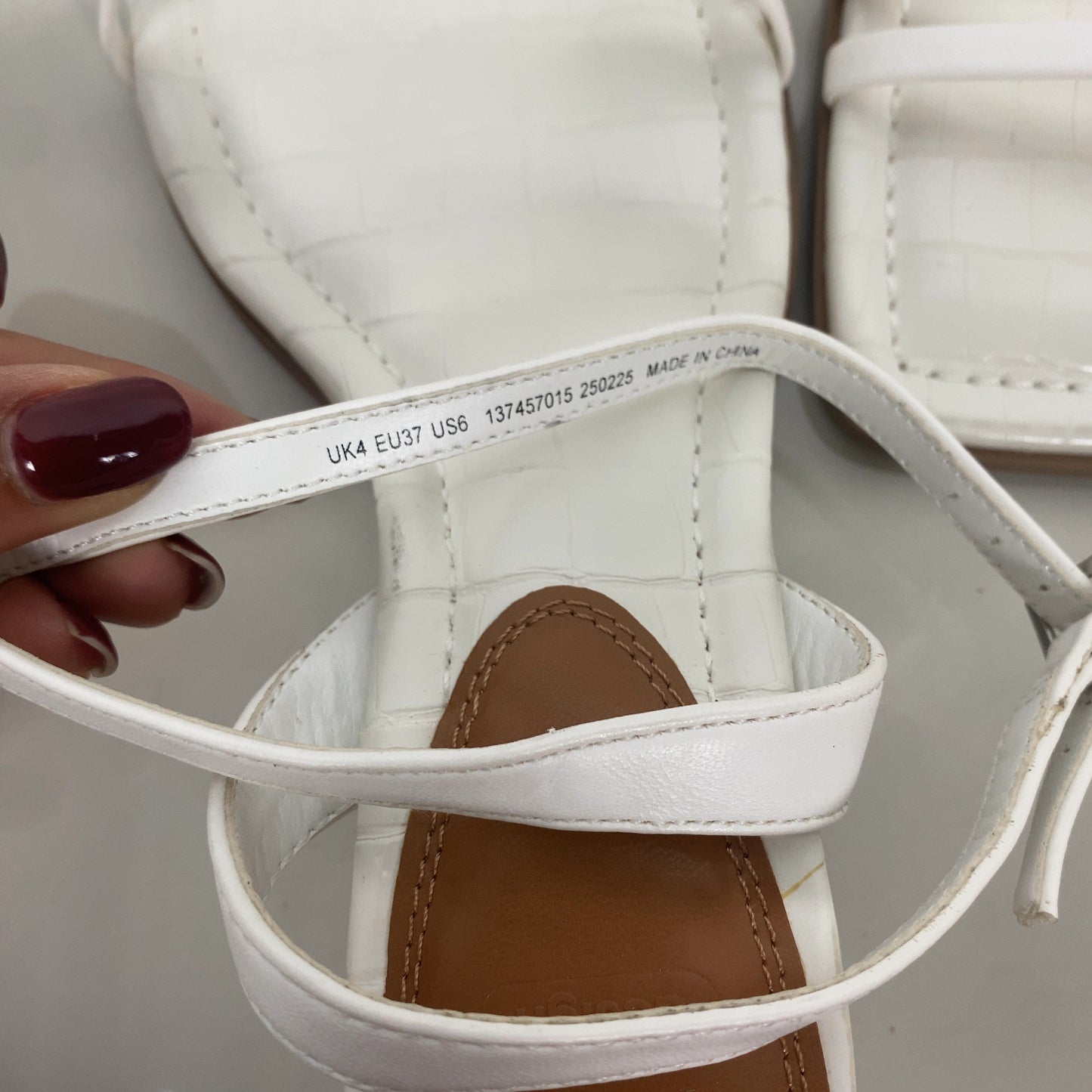 Tacchi Asos 37 Bianco
