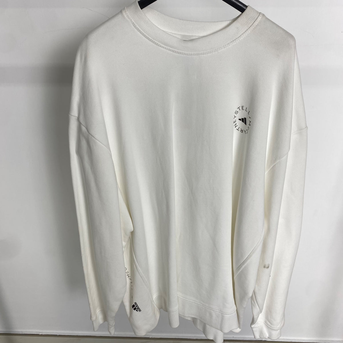 Felpa Adidas X stella Mccarteny M Bianco