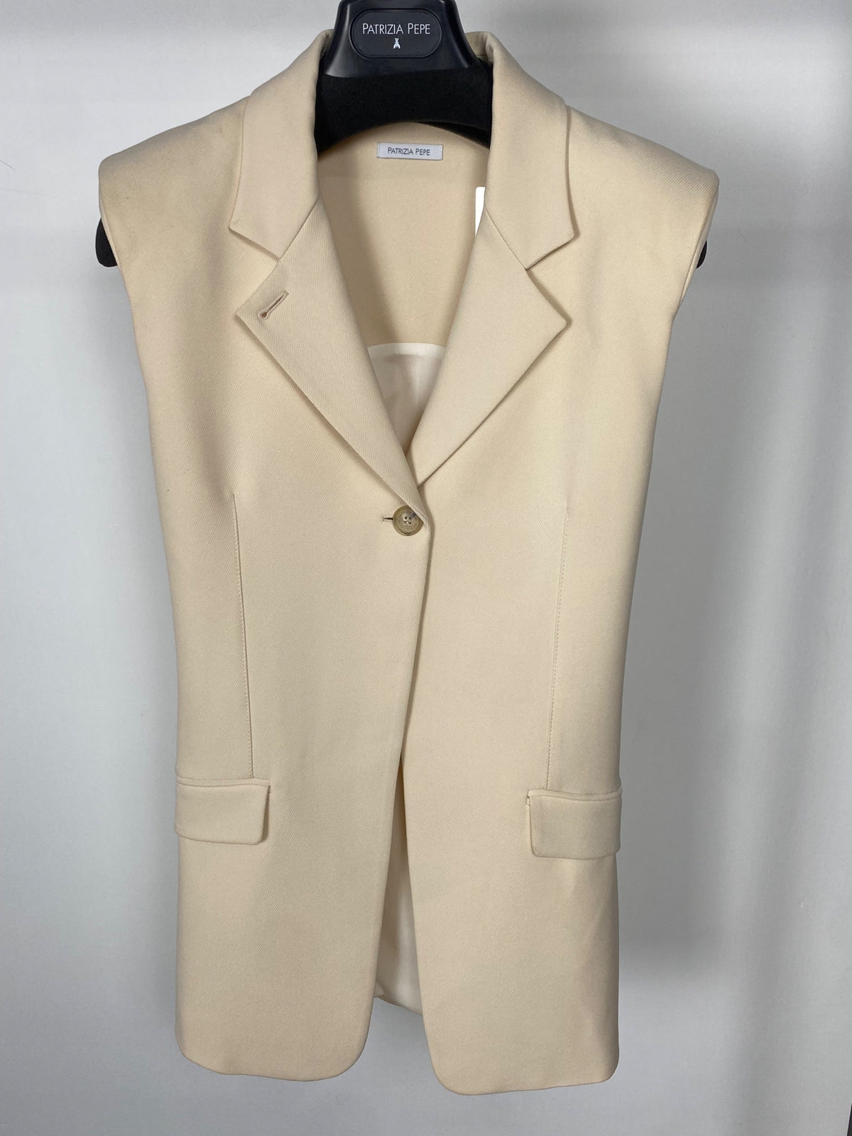 Giacca Patrizia Pepe 44 Crema
