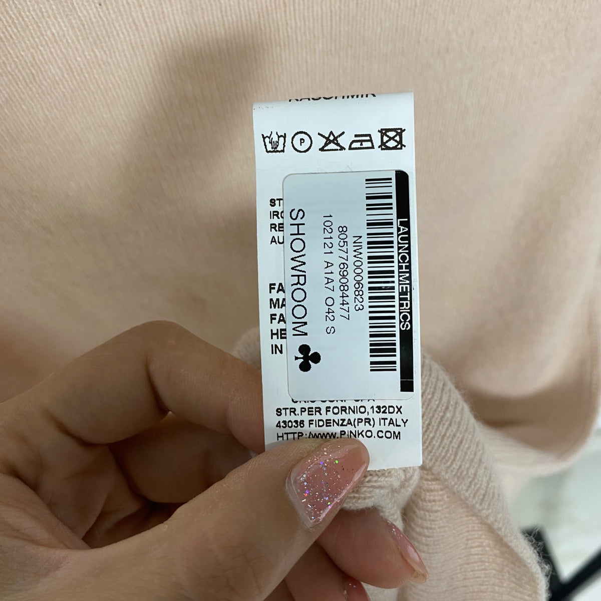 Maglia Pinko S beige
