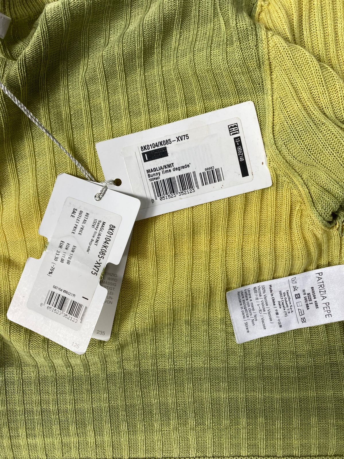 Cardigan Patrizia Pepe 1 Verde