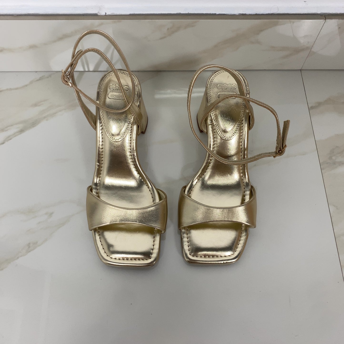 Tacchi Asos 39 Oro