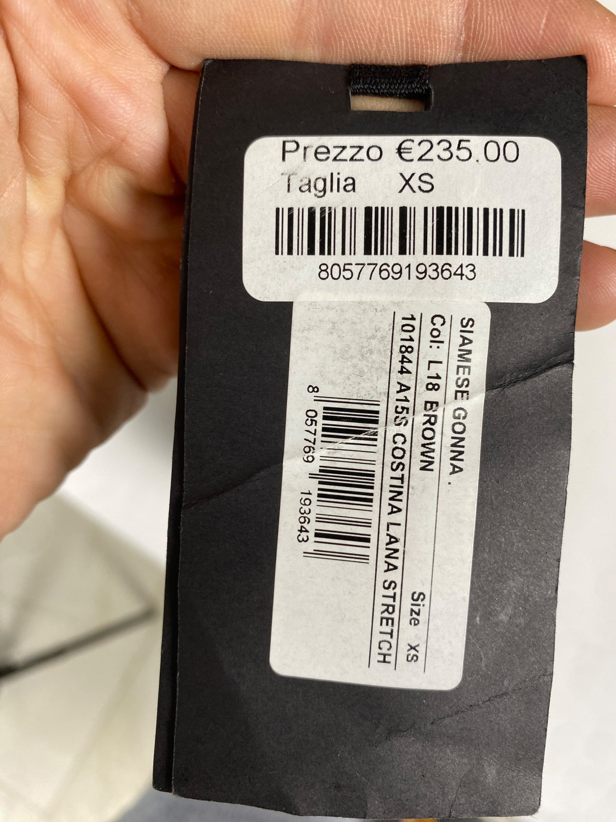 Gonna Pinko XS Marrone