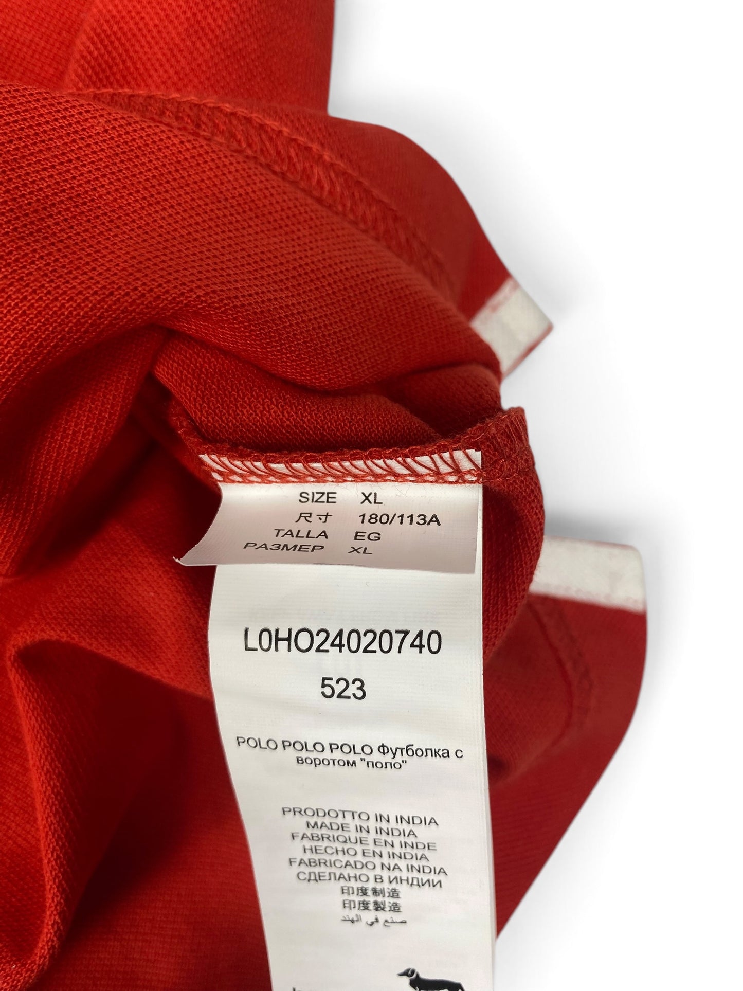 Polo Harmont & Blaine XL Rosso