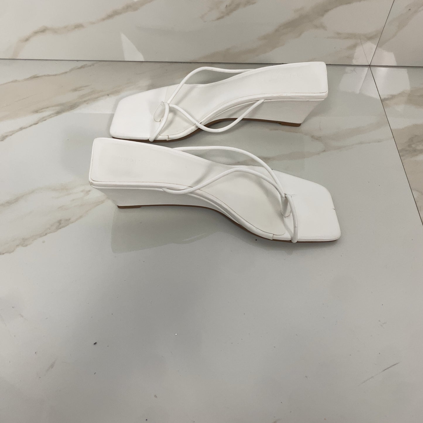 Zeppe Topshop 40 Bianco