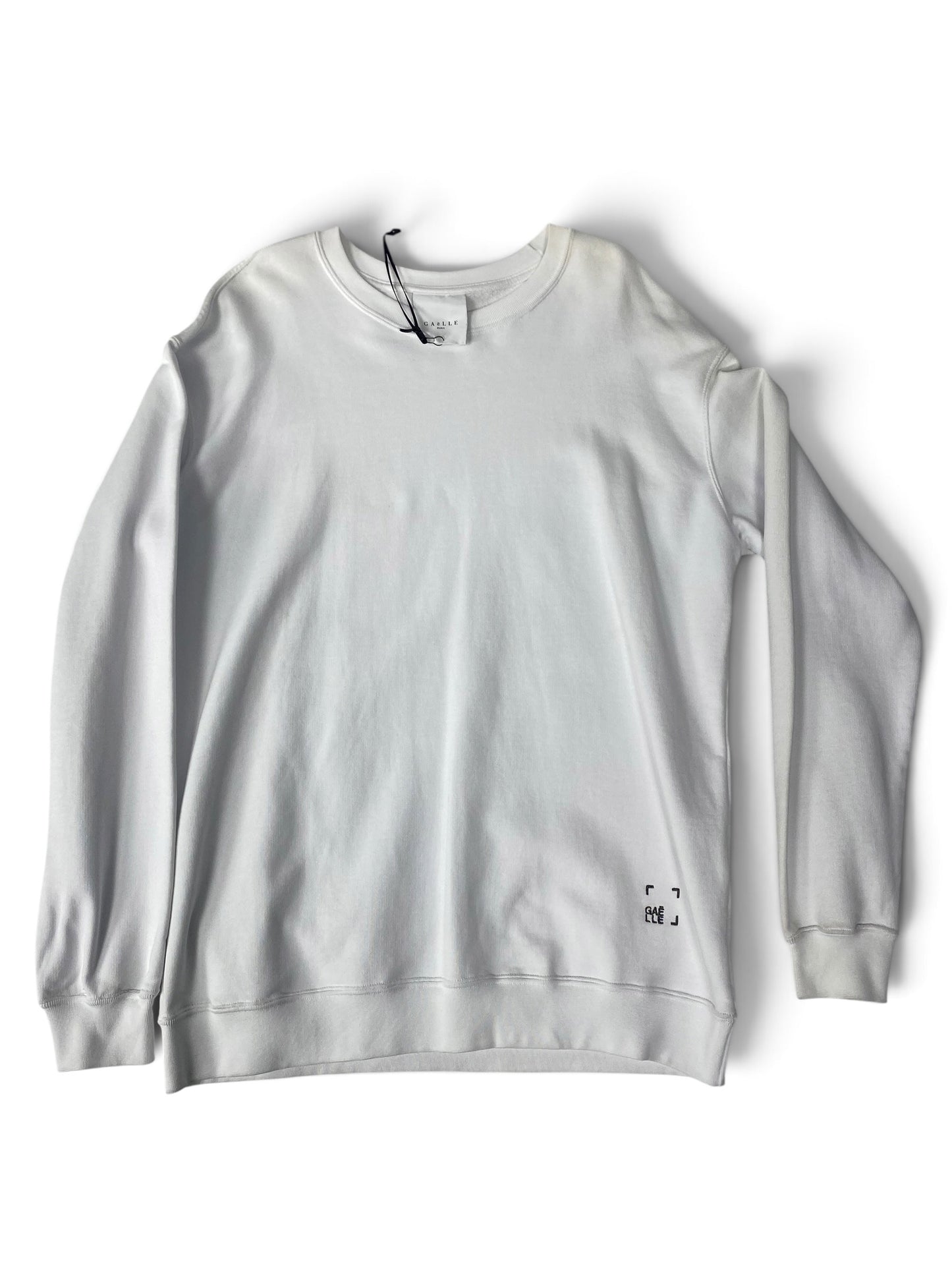 Felpa girocollo Gaelle L Bianco