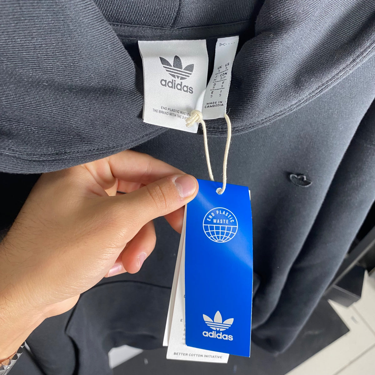 Felpa Adidas S Nero