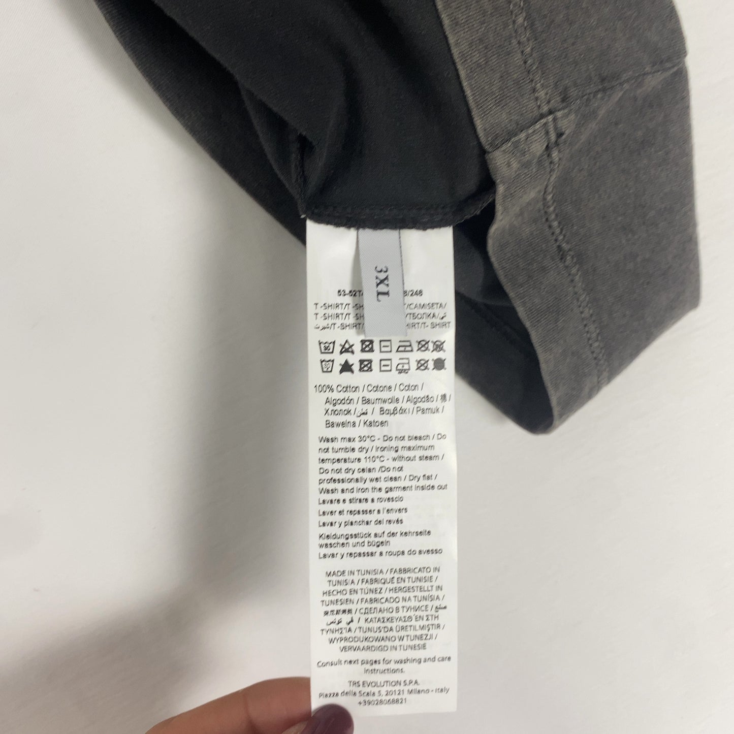 T-shirt Trussardi jeans 3XL Grigio